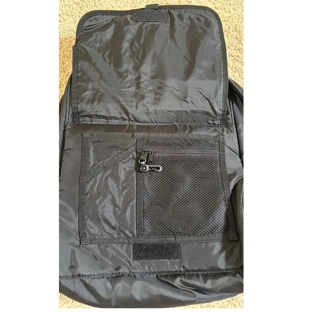 Vintage NBA All Star 2001 Washington DC Black Nylon Sling Backpack Bag B146